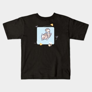 Flying Cat Kids T-Shirt